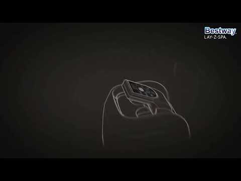 LAY-Z-SPA Palm Springs AirJet Whirlpool Ø 196 x 71 cm 6 Personen