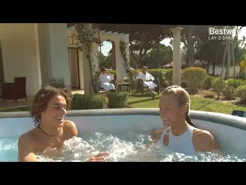 LAY-Z-SPA Mauritius AirJet XXL-Whirlpool 270 x 180 x 71 cm oval