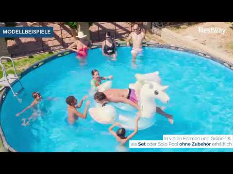 Bestway APX365 winterfestes Frame Pool Komplett-Set 732 x 366 x 132 cm