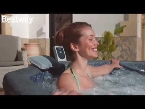 Bestway LAY-Z-SPA Carrara AirJet Whirlpool 6 Personen Ø 170 x 65 cm